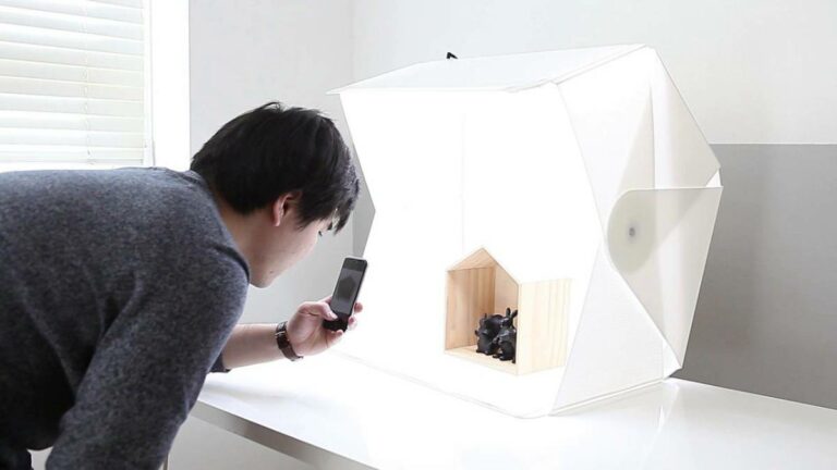 Créez un mini studio photo maison avec un smartphone pas cher